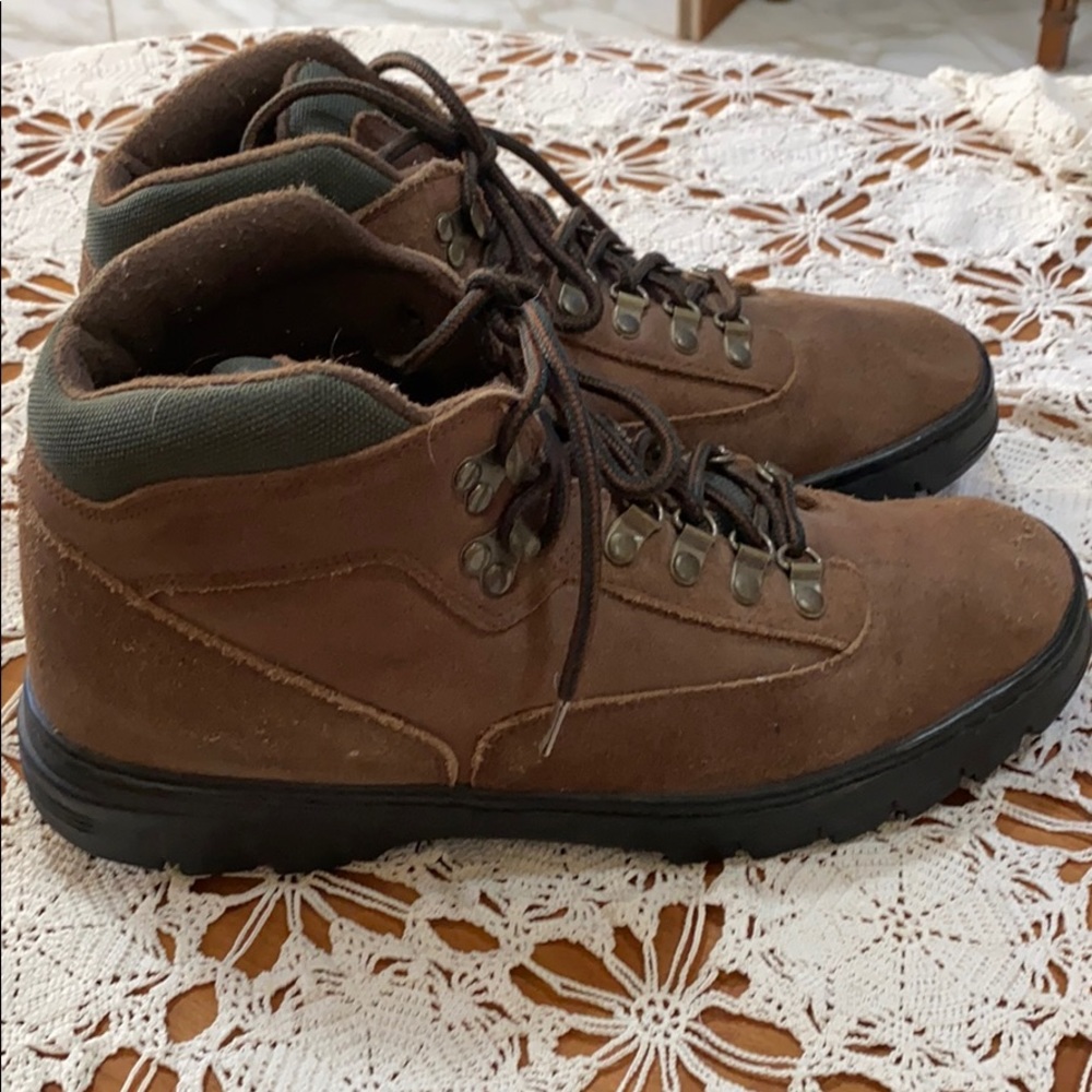 Yukon men hi-top leather boots vintage late 80’s